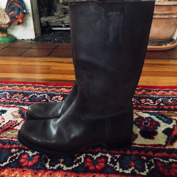 prada mid calf boots